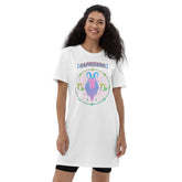Capricorn Organic Cotton T-Shirt Dress | Zodiac Series 1 - Beyond T-shirts
